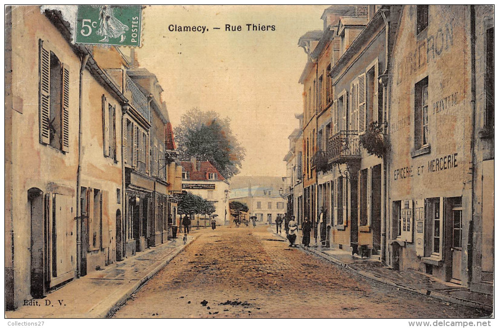 58-CLAMECY-RUE THIERS - Clamecy
