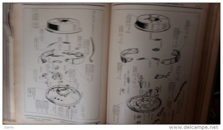 Catalogue général des pièces détachées CITROEN 1936 à l'usage des concessionnaires - complet