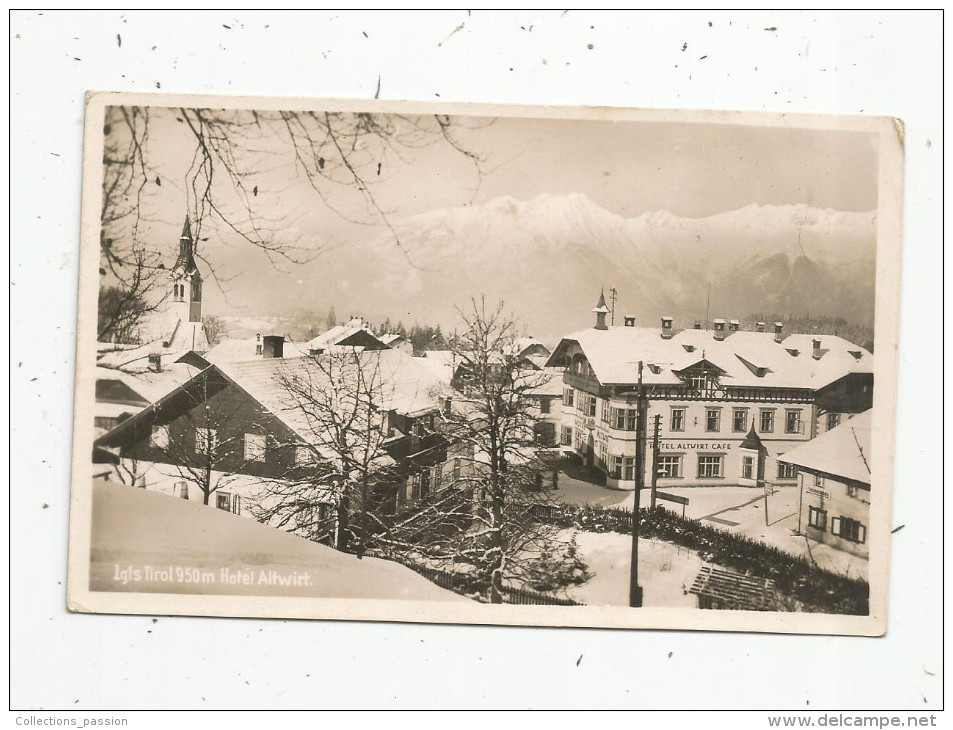 G-I-E , Cp , AUTRICHE , TYROL , IGLS , Tirol , Hotel ALTWIRT , Vierge , Ed : RLM , N° 7582 - Igls