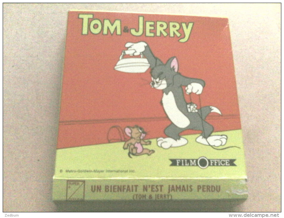 SUPER 8 - TOM & JERRY - UN BIENFAIT N EST JAMAIS PERDU - FILM OFFICE - Filmspullen: 35mm - 16mm - 9,5+8+S8mm