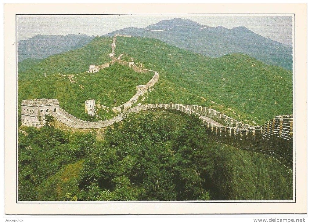 R2897 Cina - La Rande Muraglia Cinese - Cartolina Con Legenda Descrittiva - Edizioni De Agostini - Asia
