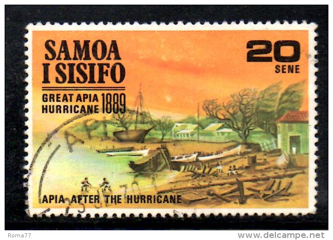 T581 - SAMOA SISIFO , Yvert N. 265  Usato . - Samoa