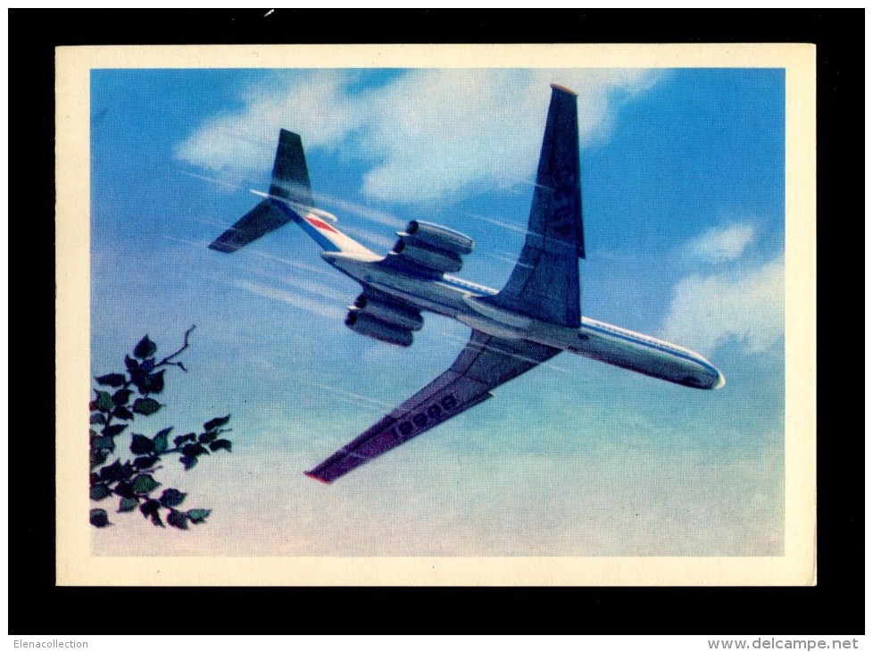 AVIATION Aircraft Plane Airplane Luftfahrt Flugzeug Avion Aéronautique Ilyushin Il 62 USSR - 1946-....: Moderne