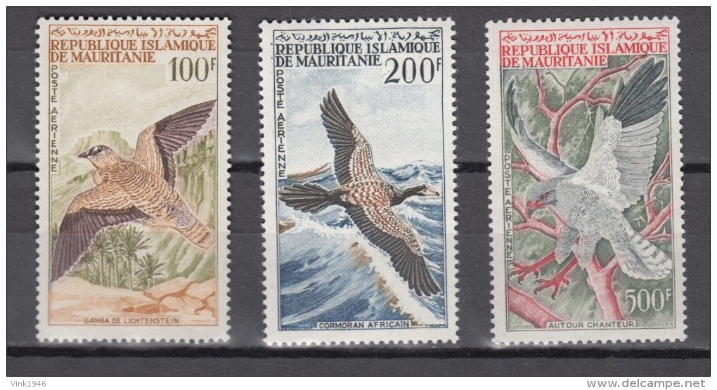 Mauritania 1964,3V,set,birds,vogels,vögel,oiseaux,pajaros,uccelli,aves,,MNH/Postfris(A2735) - Andere & Zonder Classificatie