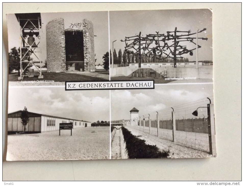 AK Bayern> Dachau K Z GEDEKSTÄTTE DACHAU Nazi Concentration Camps , 1977.ANSICHTSKARTE - Dachau