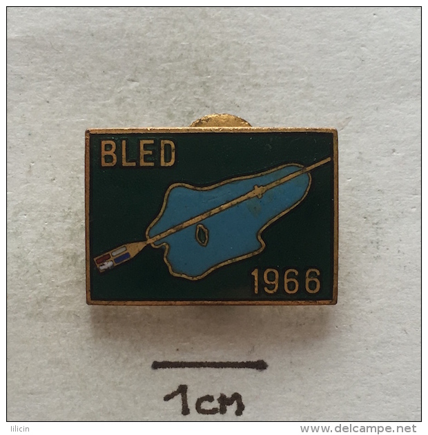 Badge / Pin ZN002752 - Rowing Yugoslavia Slovenia Bled World Championship 1966 - Rudersport