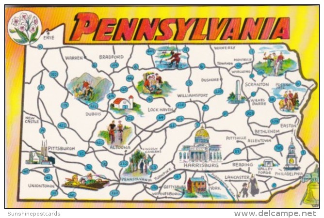 Map Of Pennsylvania - Maps