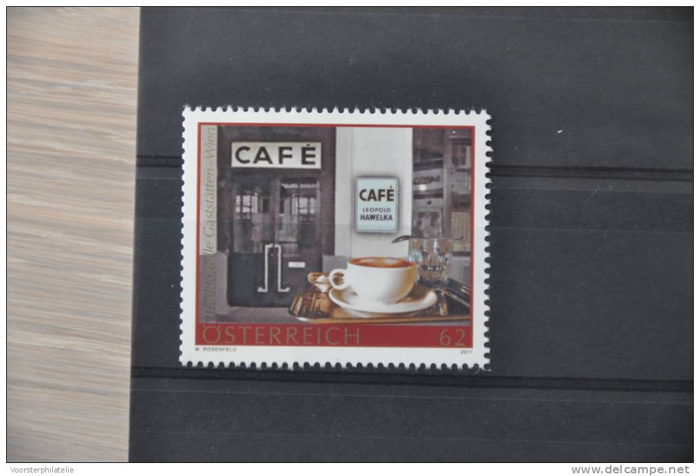 C 106 ++ OOSTENRIJK ÖSTERREICH AUSTRIA AUTRICHE 2011 CAFE COFFEE VERY FINE MNH ** - Neufs