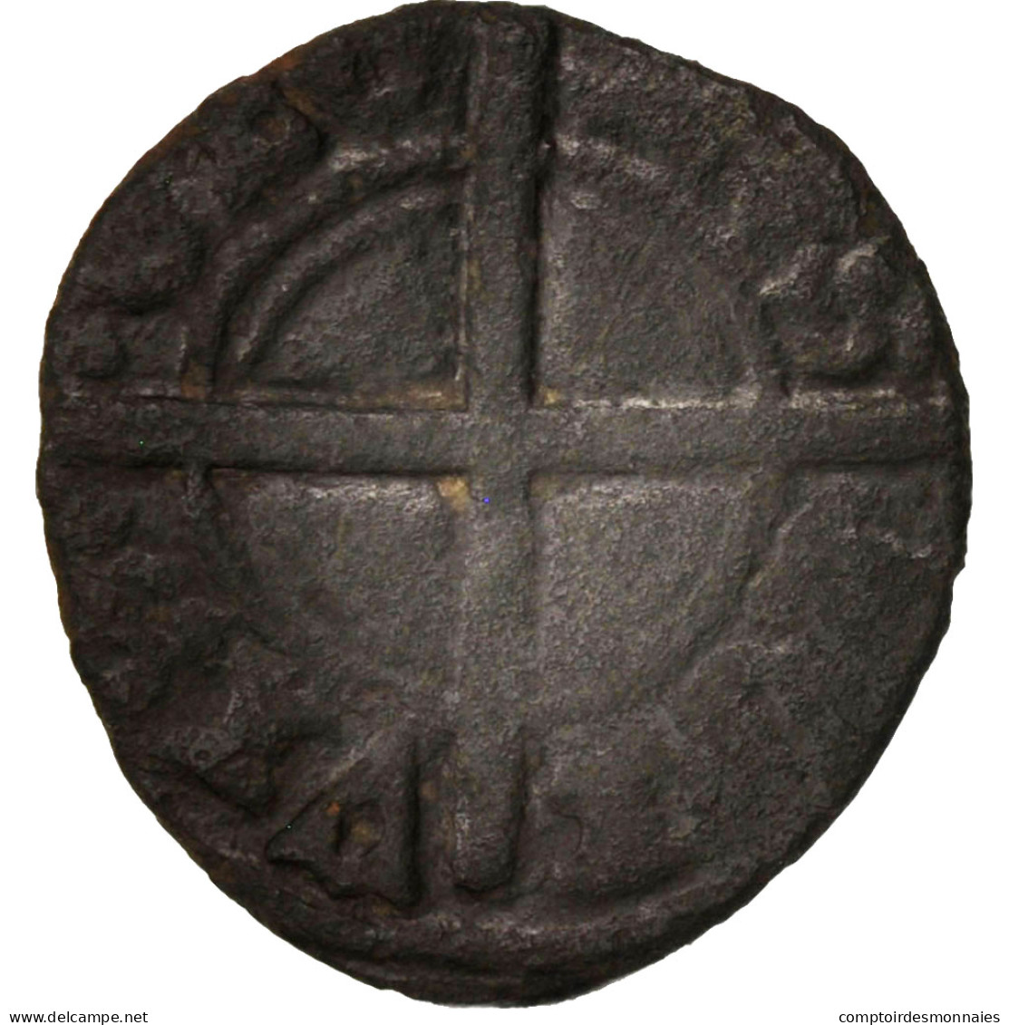 Monnaie, France, Obol Tournois, 20/11/1467, B+, Billon, Duplessy:565 - 1461-1483 Louis XI The Prudent