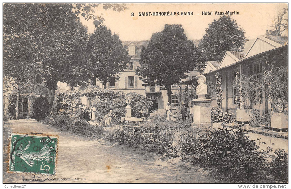 58-SAINT-HONORE-LES-BAINS- HÔTEL VAUX-MARTIN - Saint-Honoré-les-Bains