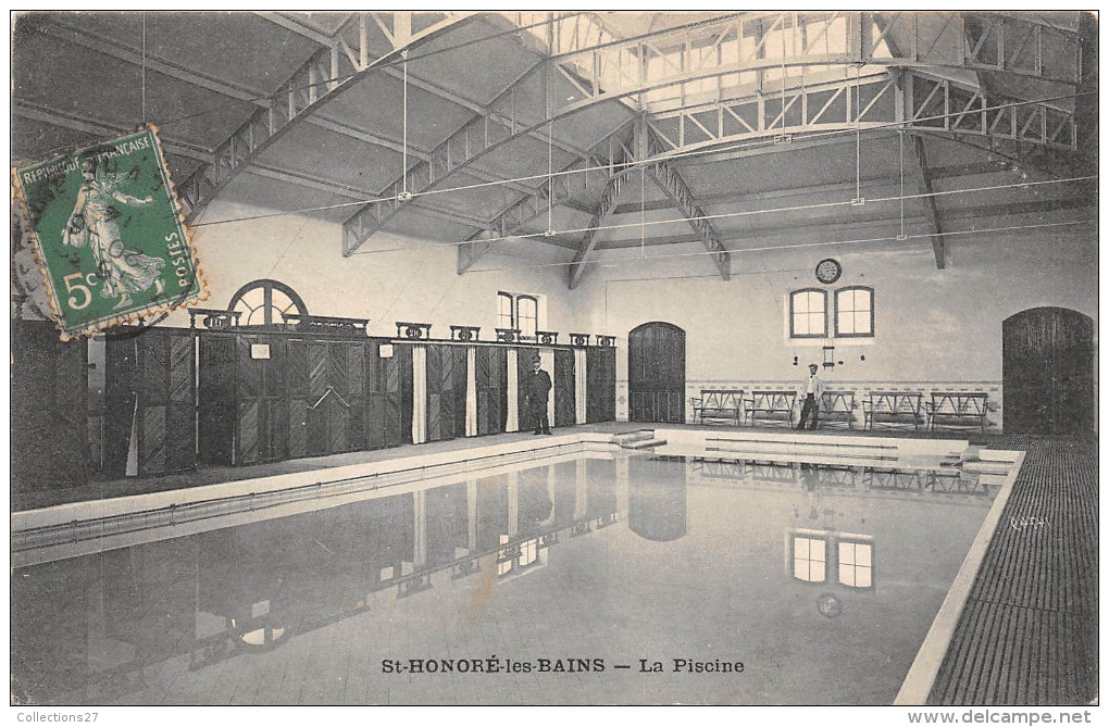 58-SAINT-HONORE-LES-BAINS- LA PISCINE - Saint-Honoré-les-Bains