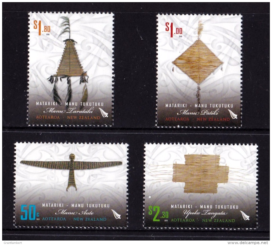 New Zealand 2010 Matariki - Maori Kites Set Of 4 MNH - See Notes - Unused Stamps