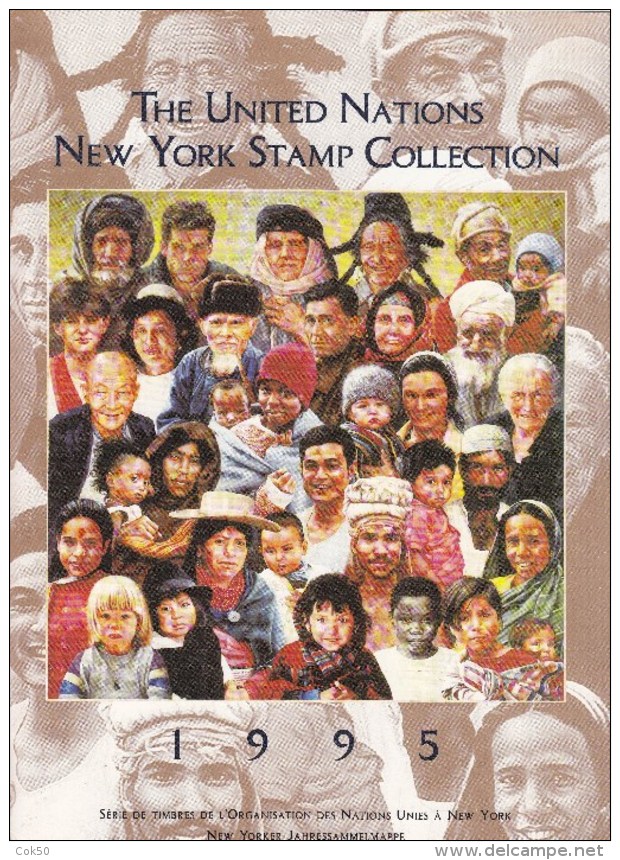 UN - United Nations New York 1995 MNH Souvenir Folder - Year Pack - Altri & Non Classificati