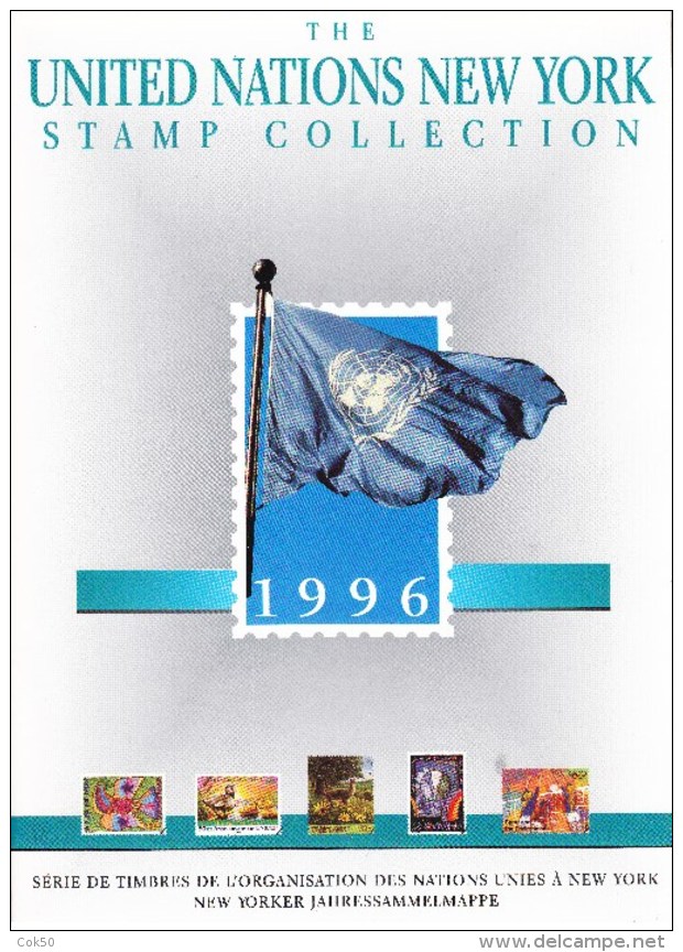 UN - United Nations New York 1996 MNH Souvenir Folder - Year Pack - Sonstige & Ohne Zuordnung