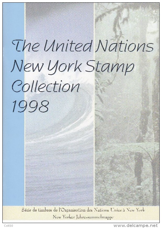 UN - United Nations New York 1998 MNH Souvenir Folder - Year Pack - Autres & Non Classés