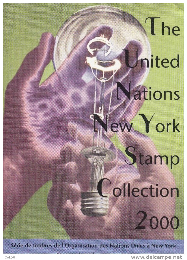 UN - United Nations New York 2000 MNH Souvenir Folder - Year Pack - Sonstige & Ohne Zuordnung