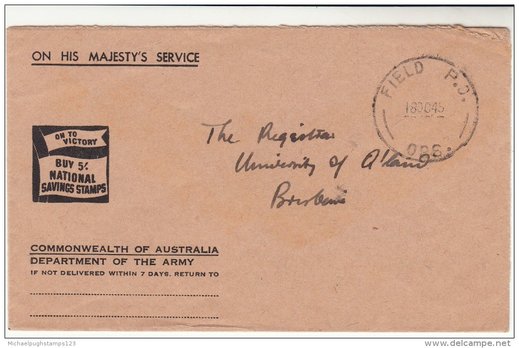 Australia / Queensland / Military Mail - Other & Unclassified