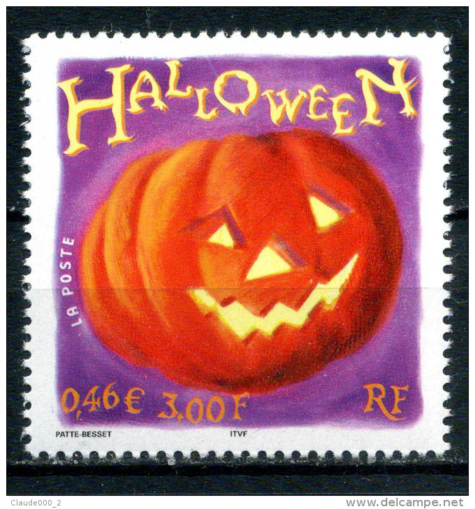 N° 3428 Halloween Neuf ** - Unused Stamps