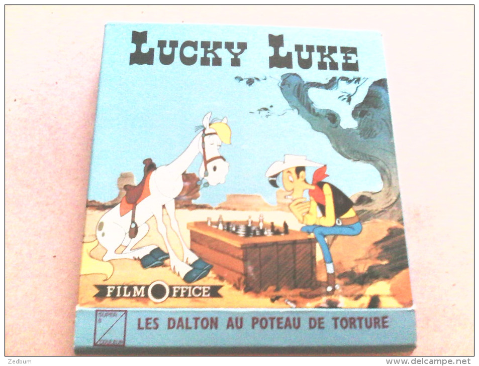 SUPER 8 - LUCKY LUKE - LES DALTON AU POTEAU DE TORTURE - FILM OFFICE - Bobinas De Cine: 35mm - 16mm - 9,5+8+S8mm