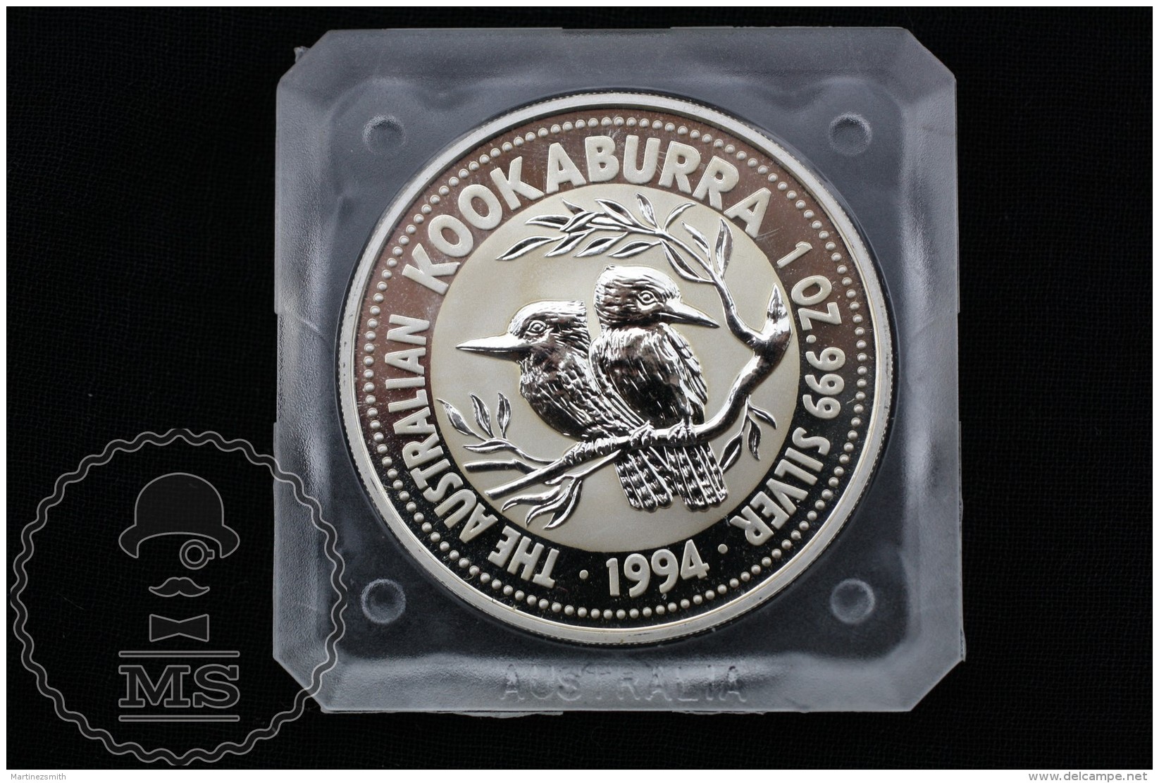 Australia 1994 Kookaburra Silver Dollar Coin 1 OZ  .999 - 1 Dollar - Elizabeth II - Otros & Sin Clasificación