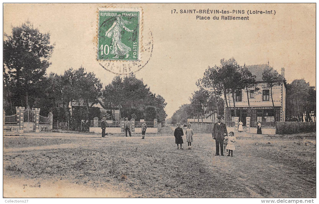 44-SAINT-BREVIN-LES-PINS- PLACE DU RALLIEMENT - Saint-Brevin-les-Pins