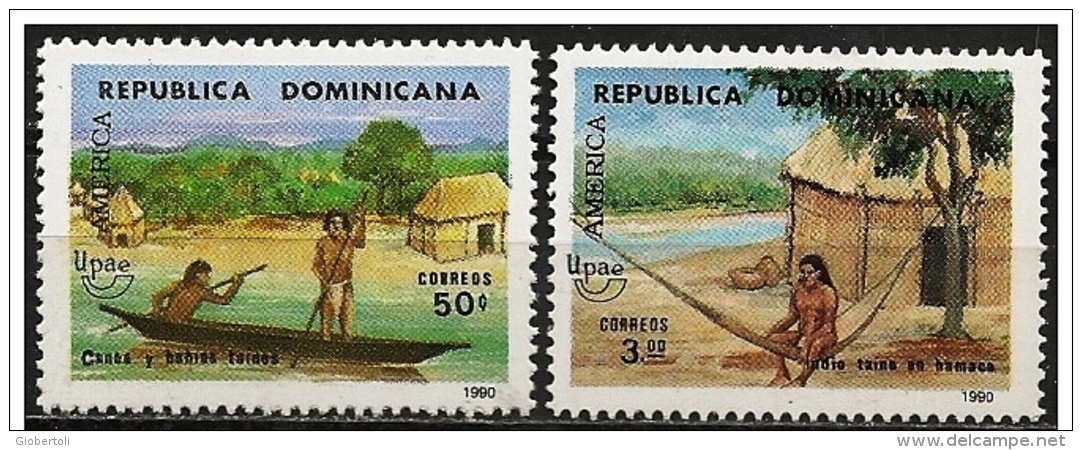 Dominicana/Dominicaine: Indigeni Locali, Indigènes Locaux, Local Natives, U.P.A.E. - American Indians