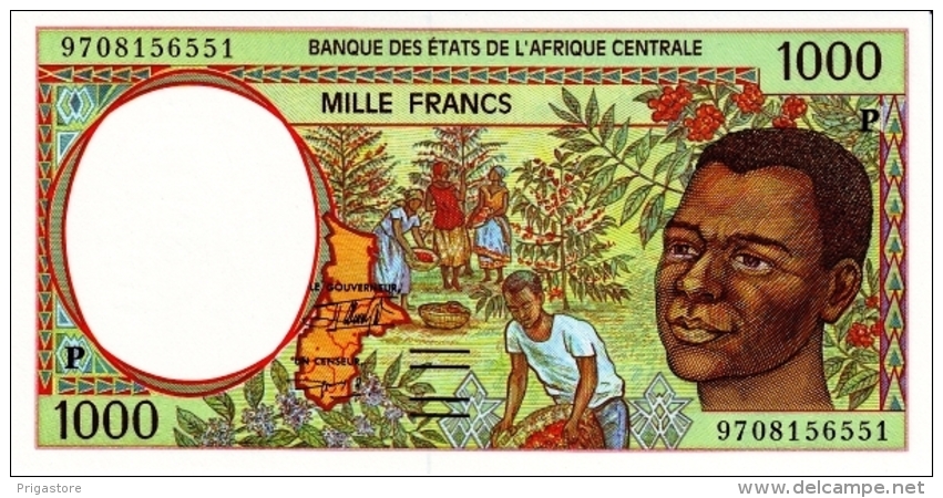 East African States - Afrique Centrale Tchad 1997 Billet 1000 Francs Pick 602 D Neuf 1er Choix UNC - Chad