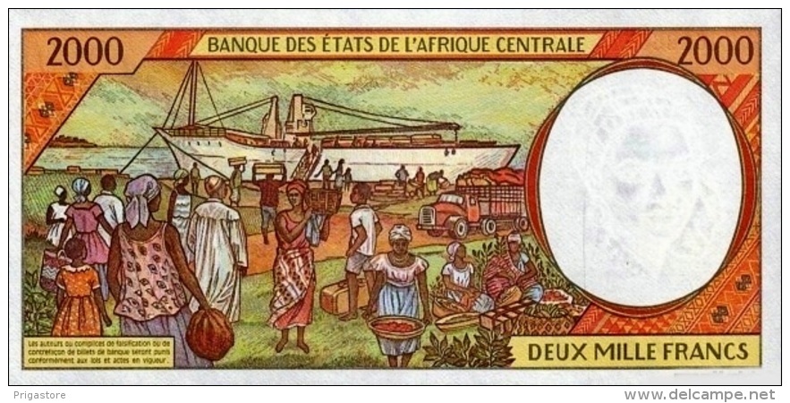 East African States - Afrique Centrale Tchad 1997 Billet 1000 Francs Pick 602 D Neuf 1er Choix UNC - Chad