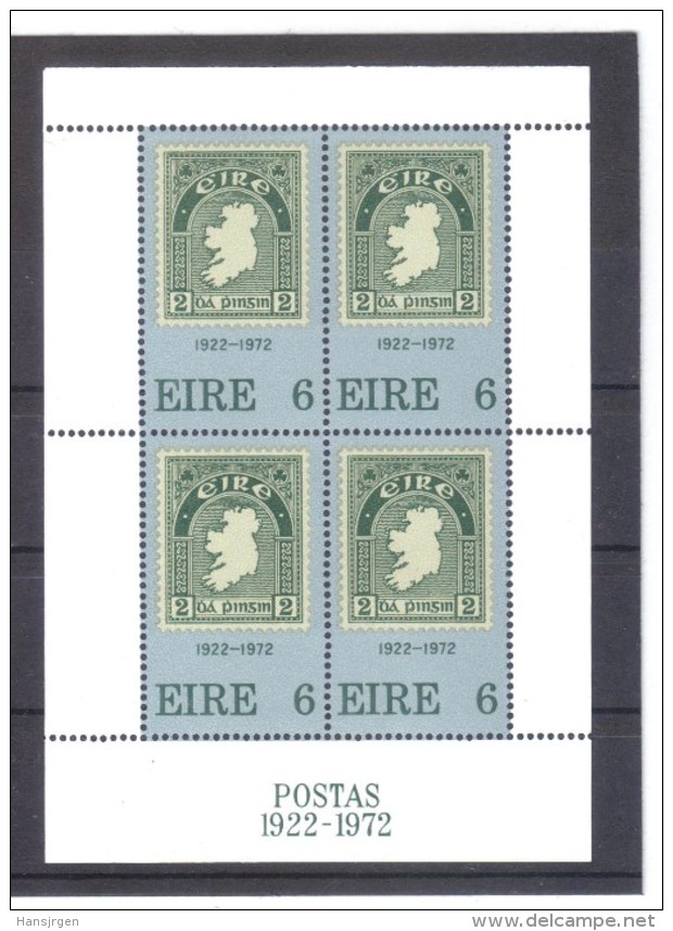 KUR25  IRLAND  1972  Michl  BLOCK 1  ** Postfrisch Siehe ABBILDUNG - Ungebraucht