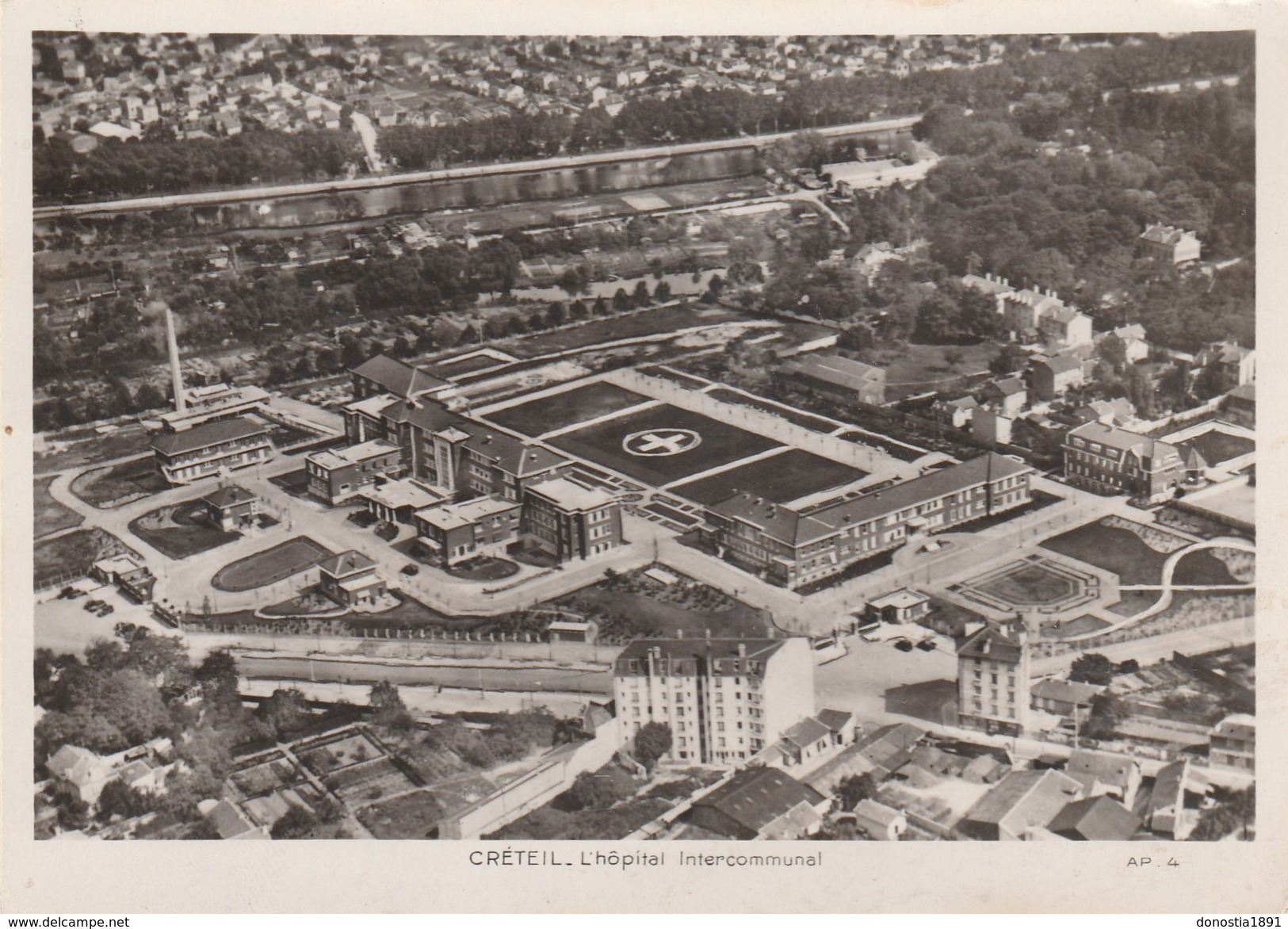 CRETEIL  - L'hôpital Intercommunal   ( Aéro Photo )      - 105x150 - Creteil