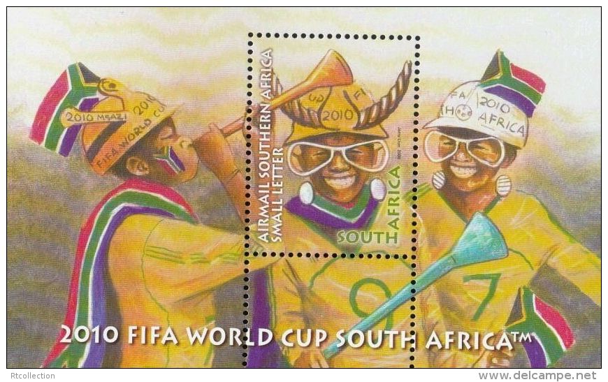 South Africa RSA 2008 FIFA World Cup 2010 Football Game Soccer Sports Stamp MS  MNH SG 1679  Rare - 2010 – South Africa