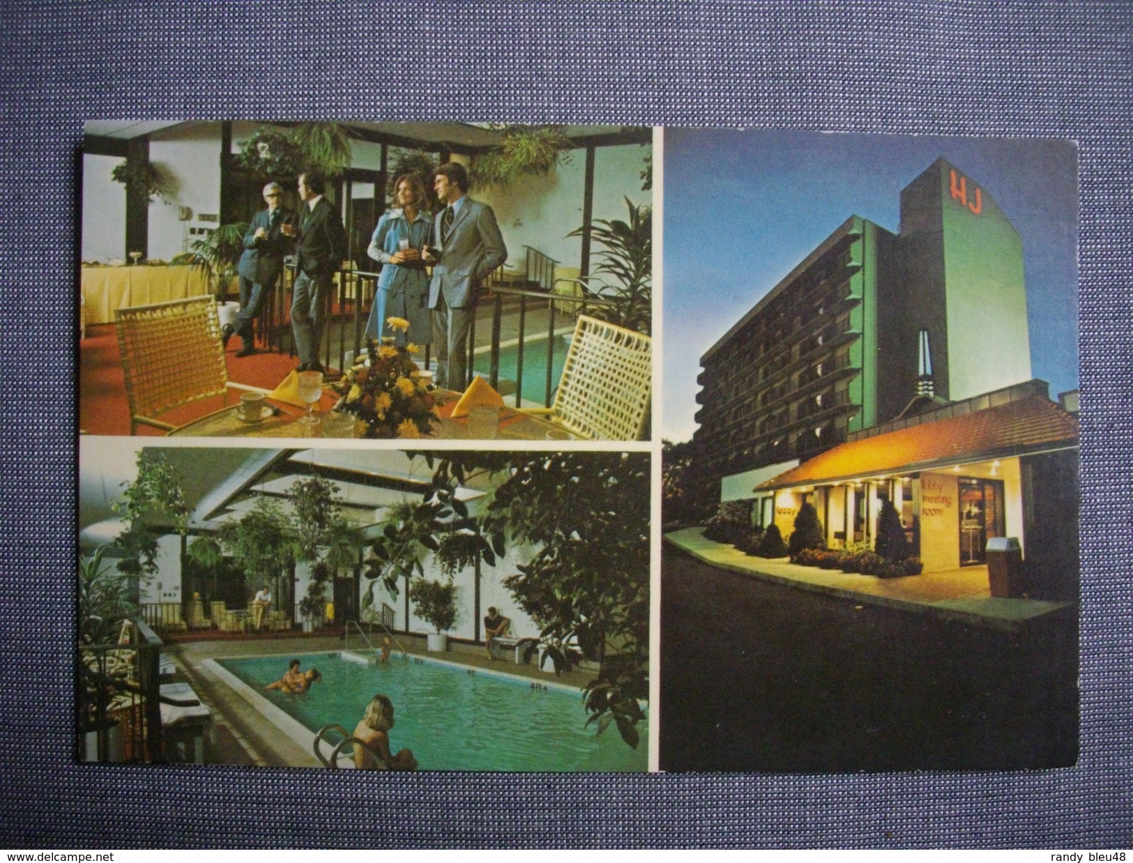 STAMFORD  -  Howard Johnson's Motor Lodge  -  Rooms  -  Conférence  -  Connecticut  -  Etats Unis - Stamford