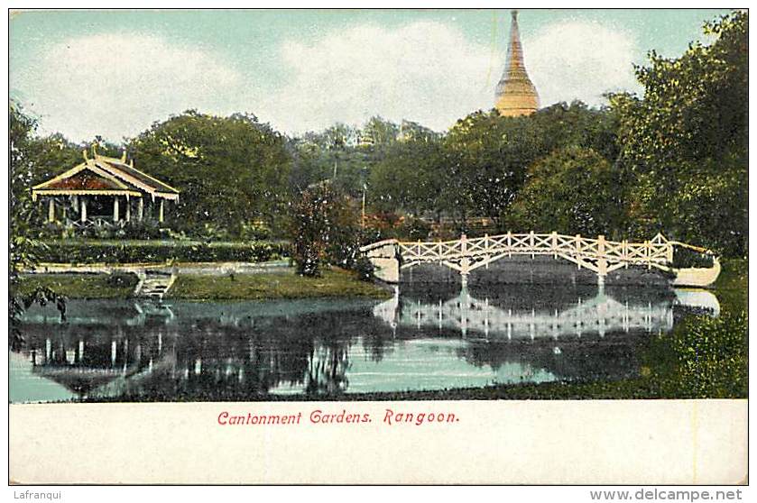 Pays Div -mynamar -burma -birmanie  - Ref G70- Rangoon  - Carte  Bon Etat - Postcard In Good Condition - - Myanmar (Burma)