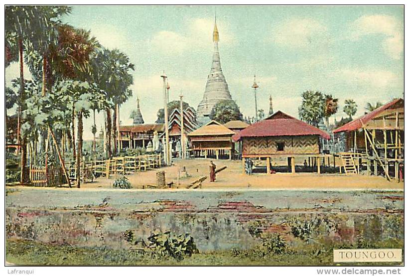 Pays Div -mynamar -burma -birmanie  - Ref G68- Toungoo  - Carte  Bon Etat - Postcard In Good Condition - - Myanmar (Burma)