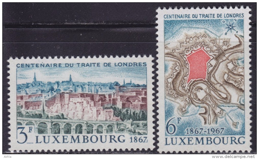 4869. Luxembourg 1967 The Second Treaty Of London, MNH (**) Michel 746-747 - Neufs