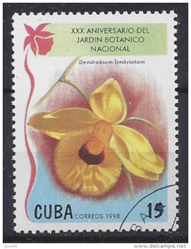 Cuba  1998  Garden Orchids (o) - Used Stamps