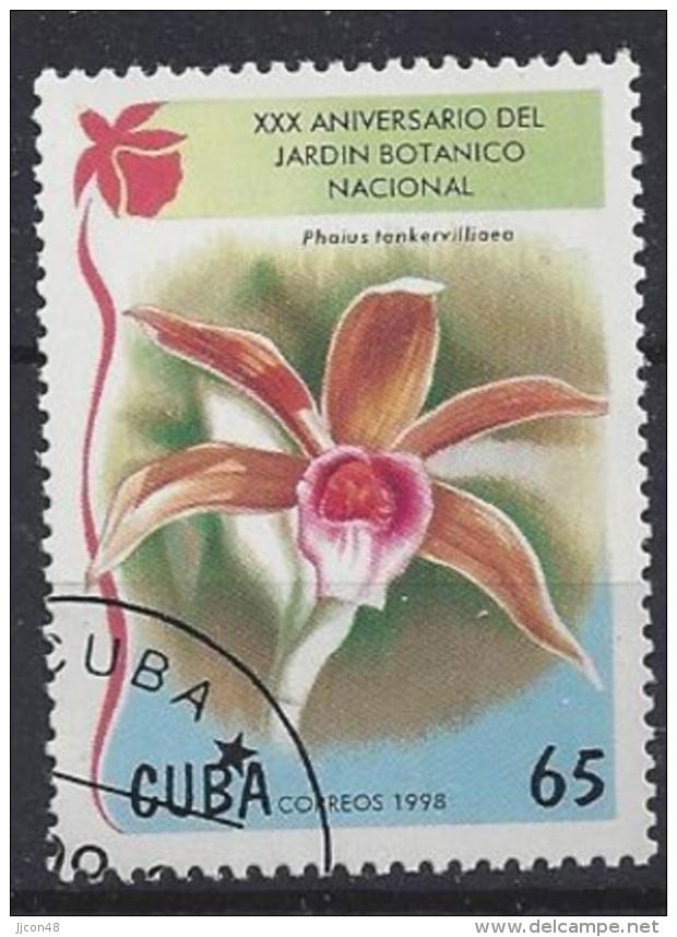 Cuba  1998  Garden Orchids (o) - Used Stamps