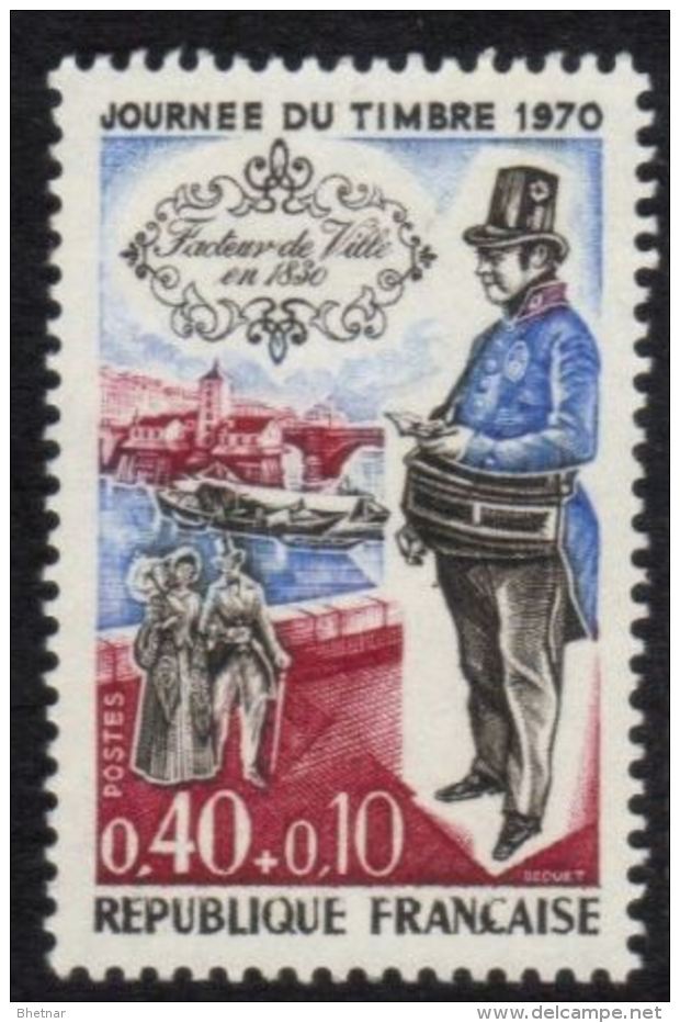 FR YT 1632 " Journée Du Timbre " 1970 Neuf** - Unused Stamps