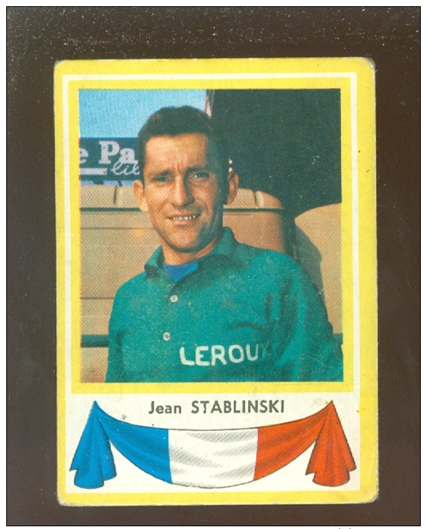 Chromo ( 6299 ) Cyclisme - Coureur - Wielrenner - Renner - Cycliste : N°20 Jean Stablinski - Cyclisme