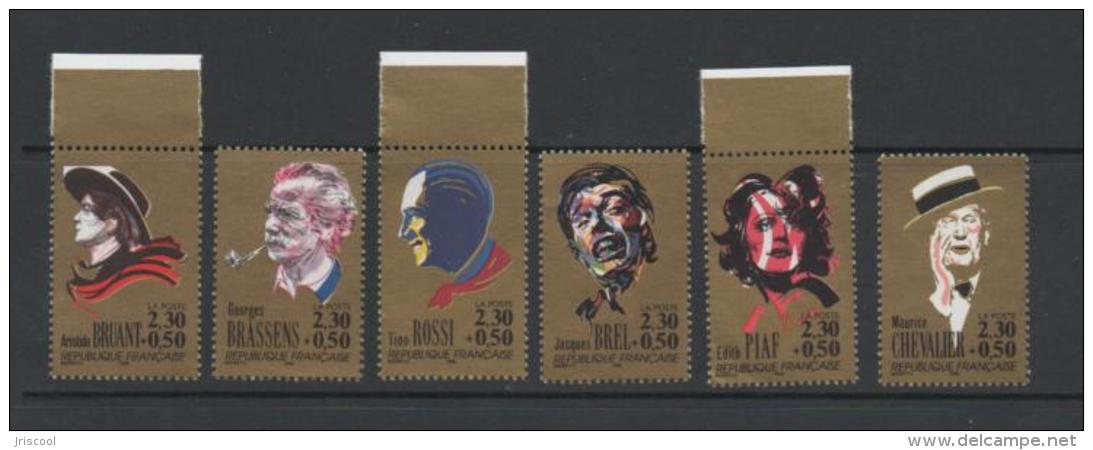 France 1990 Cinema/Actors Stamp Set.Unmounted Mint. - Nuovi