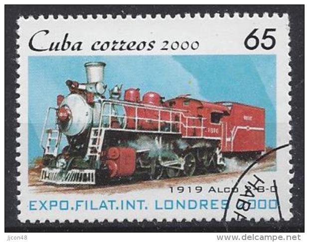 Cuba  2000  "London 2000" : Locomotives  (o) - Gebraucht