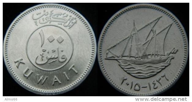 Kuwait - 100 Fils  2015 - 1436 UNC    Ship - Koeweit