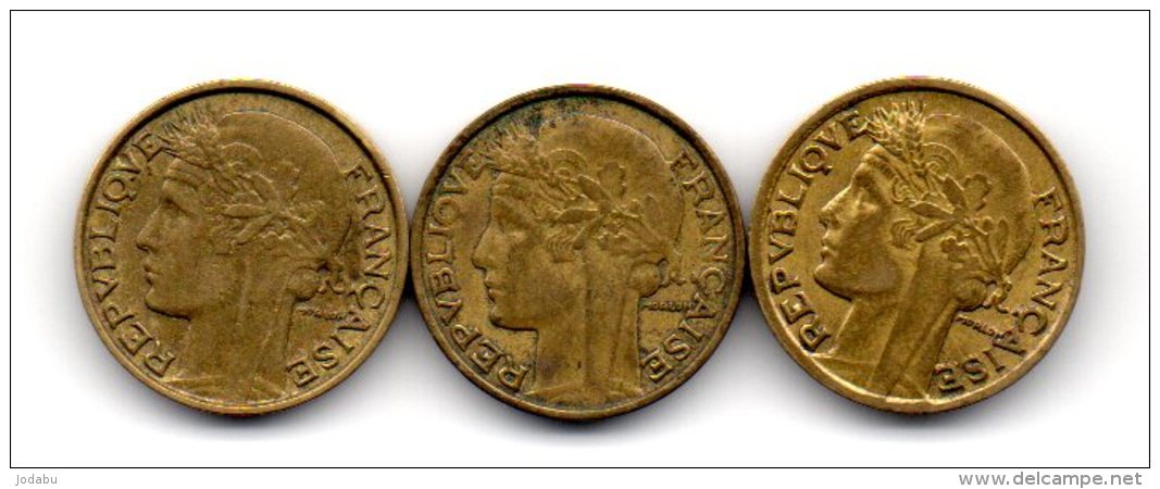 3 Belles Piéces De 50 Centimes    1931..les 3 Variétés.... - Abarten Und Kuriositäten