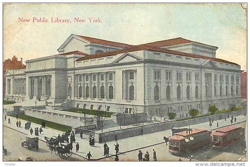 N-16 1086 : NEW YORK  NEW PUBLIC LIBRARY - Autres & Non Classés