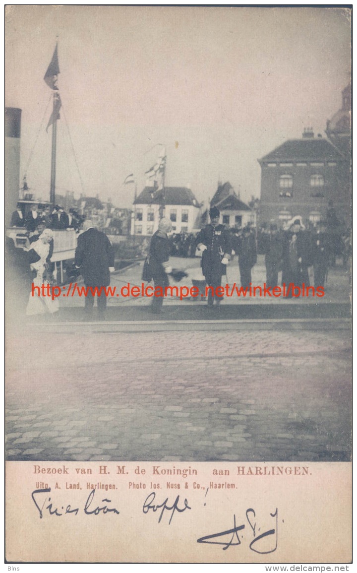 1905 Bezoek Van H.M. De Koningin Aan Harlingen - Harlingen