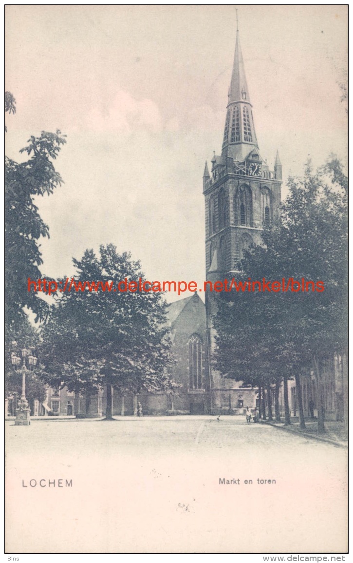 1908 Markt En Toren Lochem - Lochem