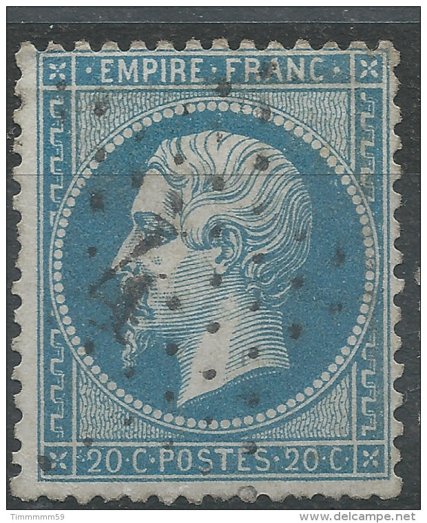 Lot N°32164  N°22, Oblit étoile Chiffrée 4 De PARIS (R.d'Enghein) - 1862 Napoléon III