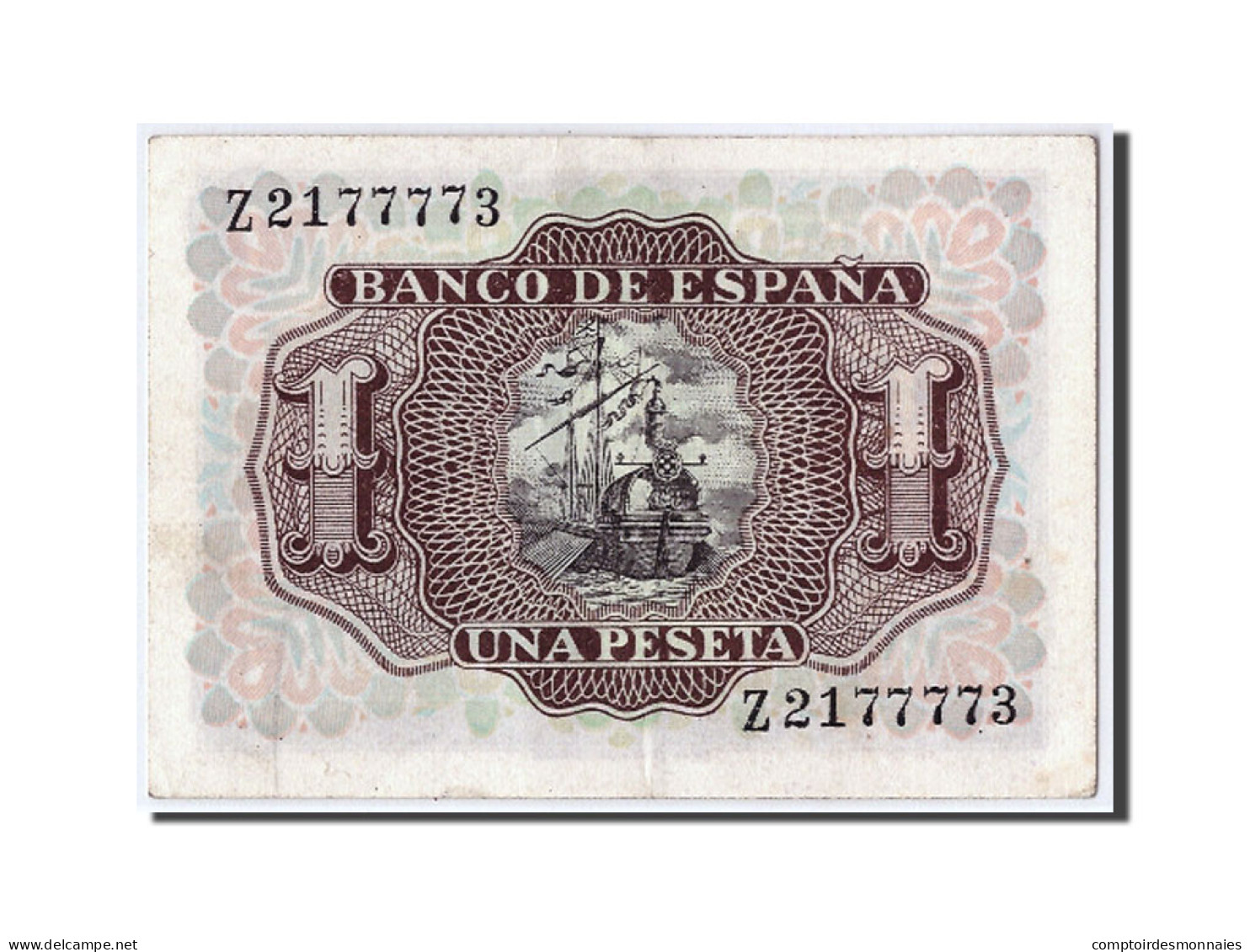 Billet, Espagne, 1 Peseta, 1953, 1953-07-22, KM:144a, SPL - 1-2 Peseten