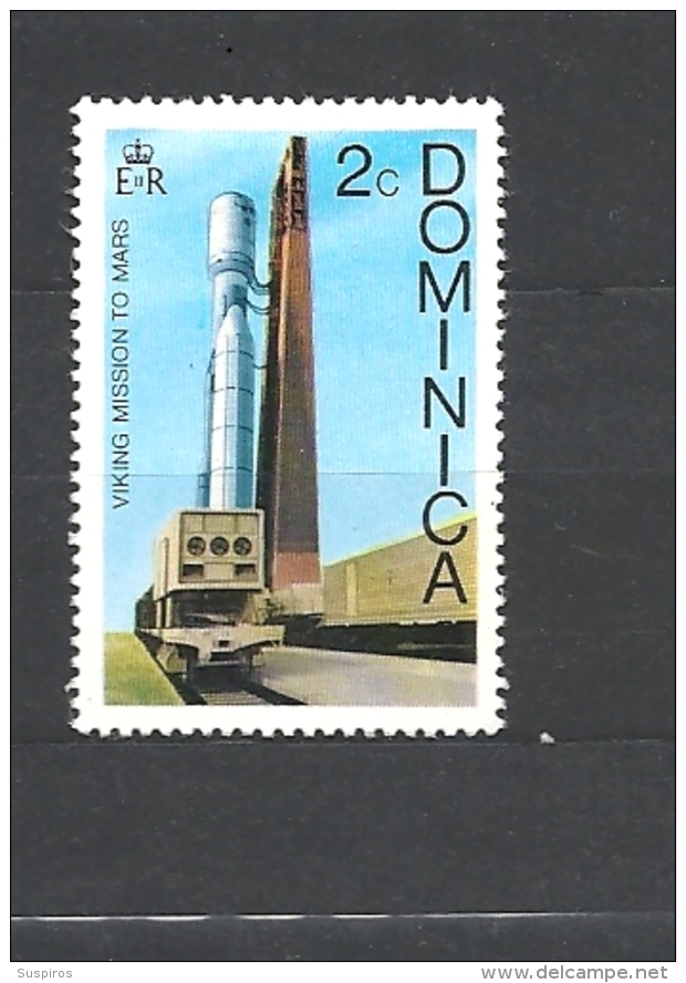 DOMINICA 1976 Viking Space Mission 504 HINGED - Dominica (1978-...)