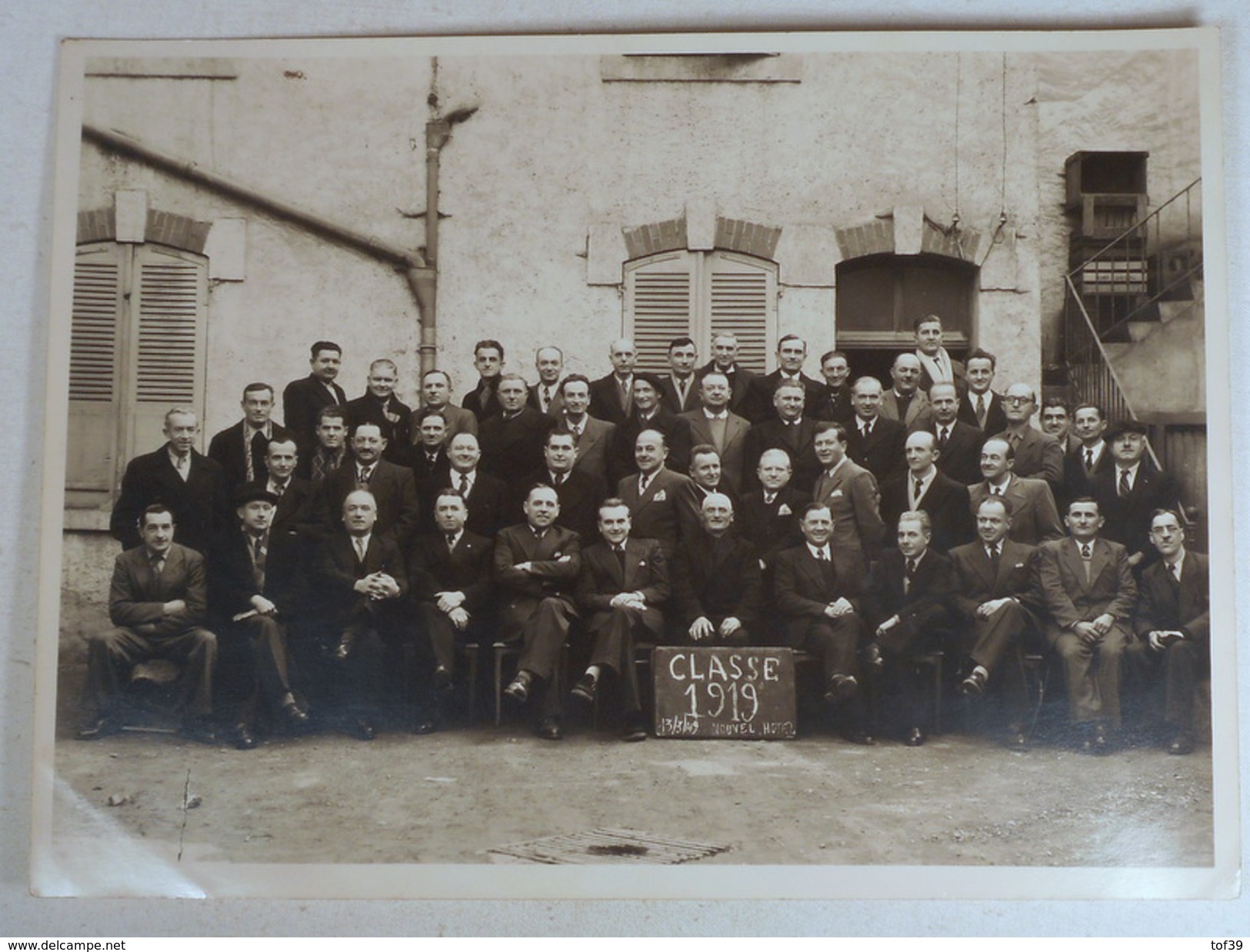 01 Oyonnax Superbe Photo Des Conscrits De La Classe 1919 - Oyonnax